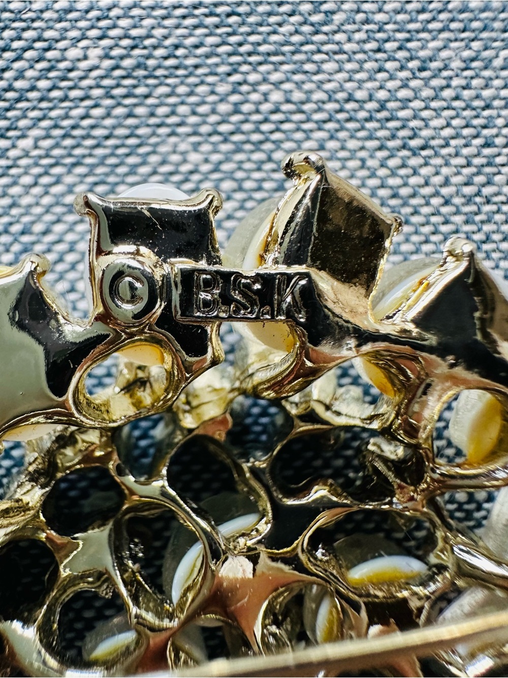 BSK Vintage Brooch - Picture 5 of 7